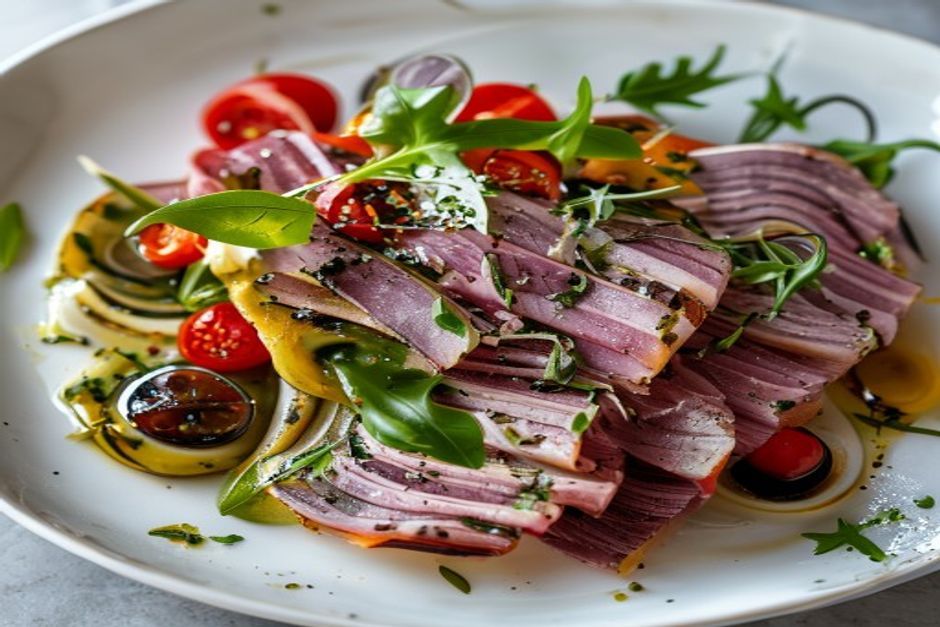 Carpaccio classique : l’art du bœuf cru à l’italienne