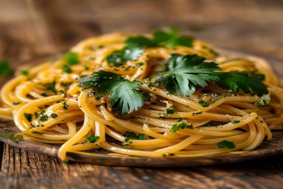 Sauce à l'ail pour pâtes