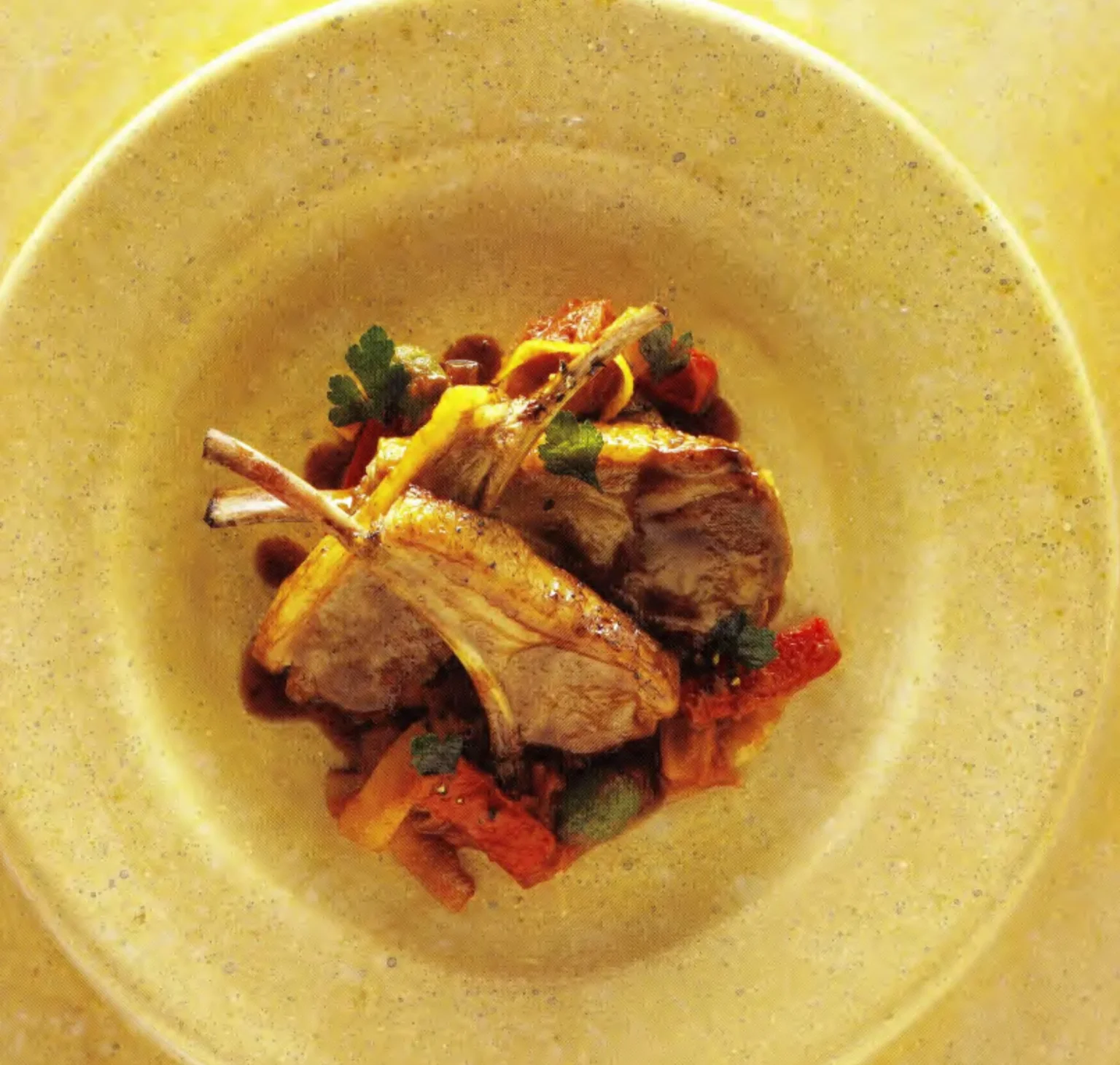 Agneau à la calabraise