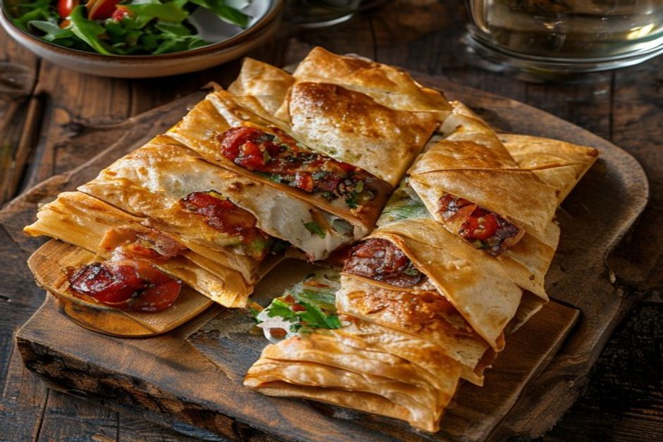 placinta a la viande roumaine