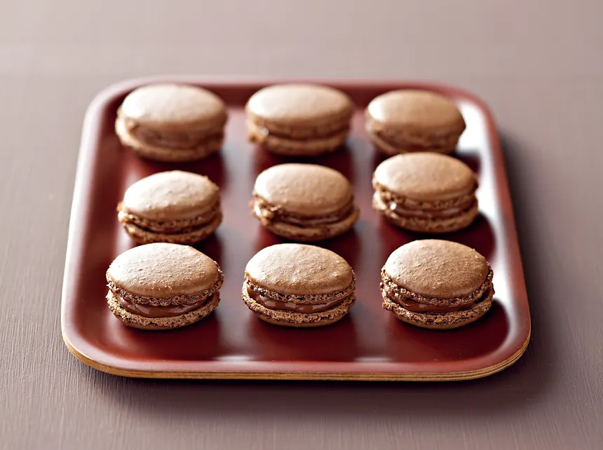 Macaron d'Alsace au chocolat