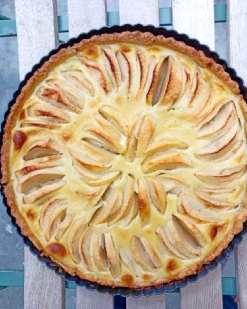 Tarte aux pommes à l'alsacienne
