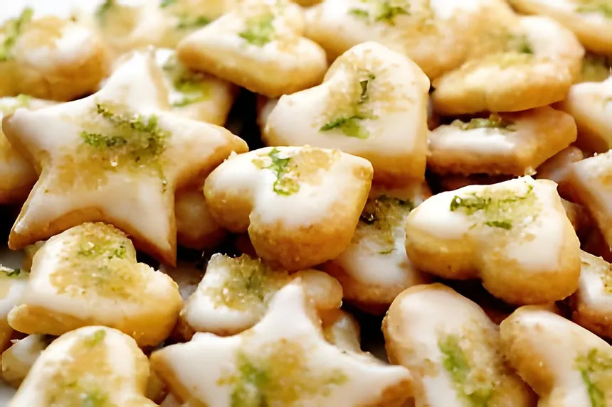 petits fours de noel aux amandes schwowebredle