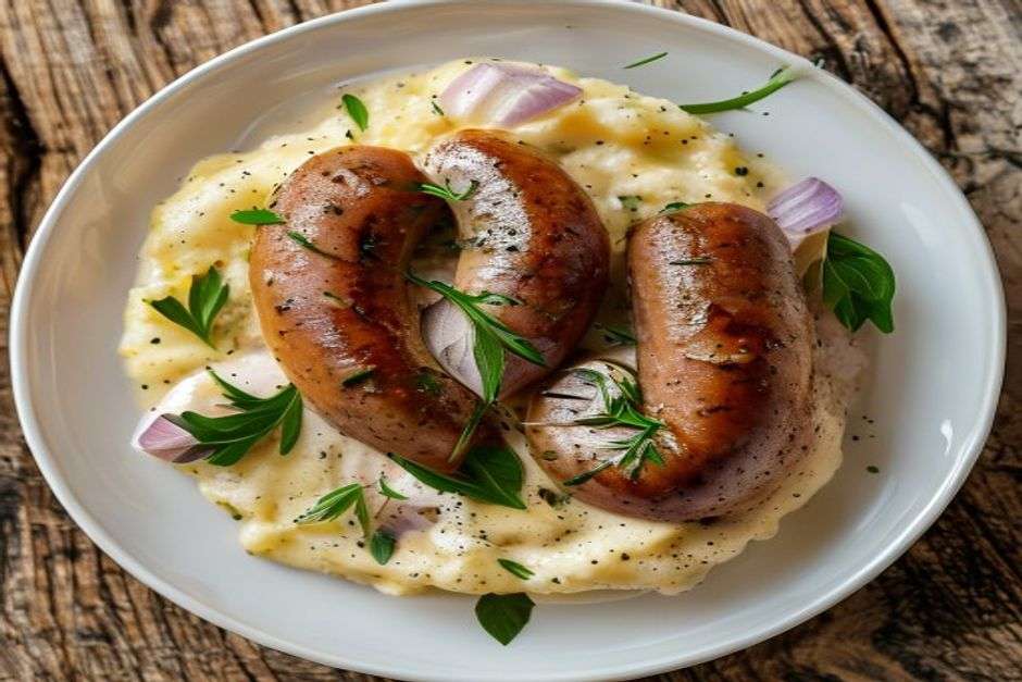 saucisses de toulouse au vin blanc