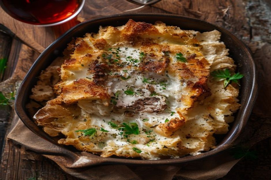 hachis parmentier joues boeuf vin rouge