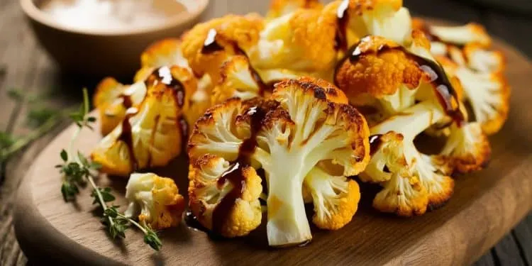 Choux-fleur rôti au miel de Normandie