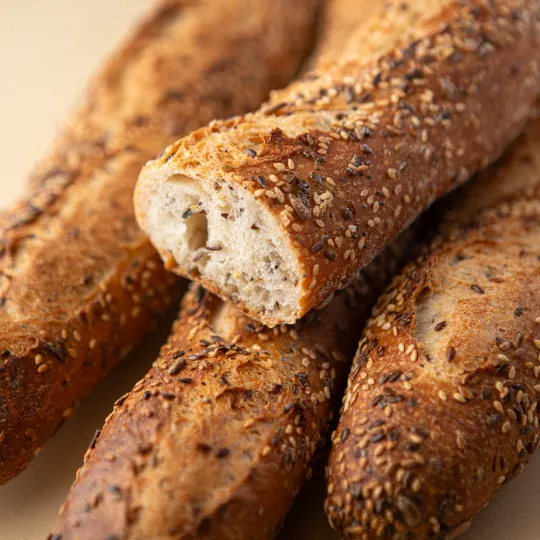 Baguettes aux graines maison