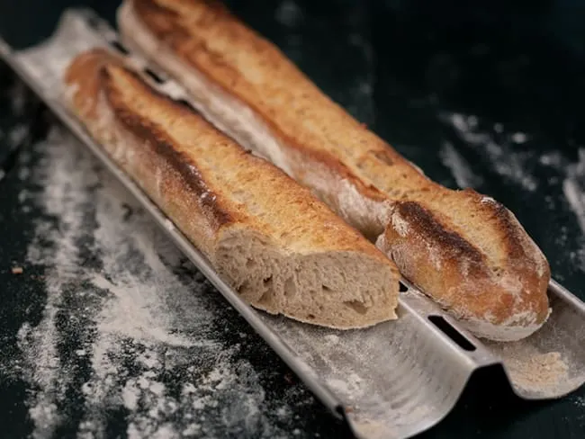 Baguettes maison au levain