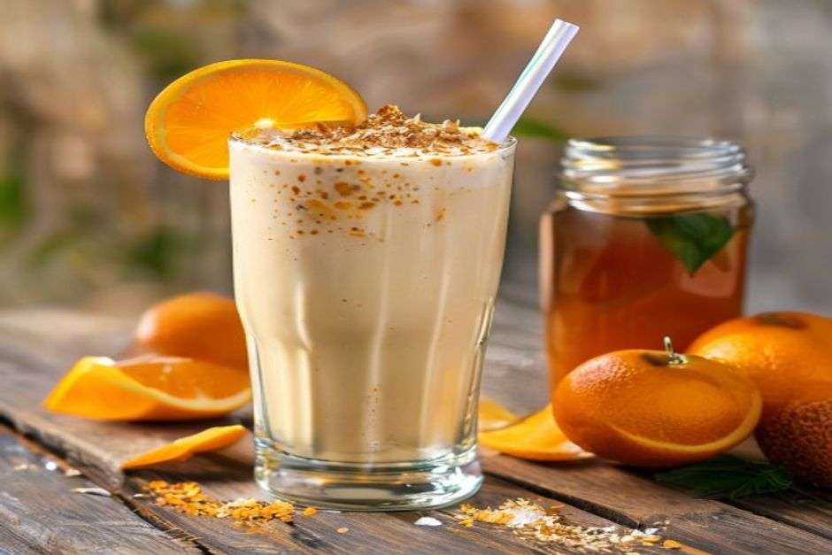 Smoothie orange coco miel : la recette express qui réveille vos matins
