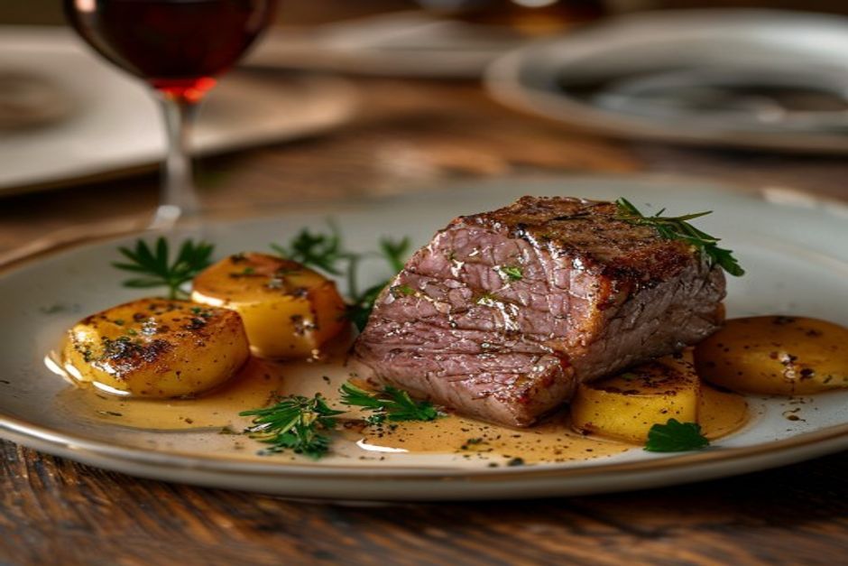filet de bœuf aux poivres