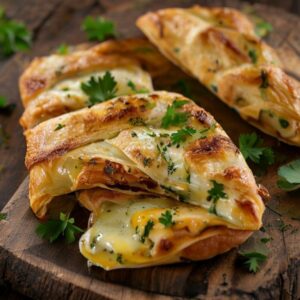 Chaussons aux herbes et brocciu