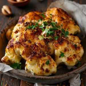 Chou-fleur rôti au four