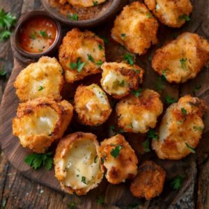 Croquettas fromage et chorizo