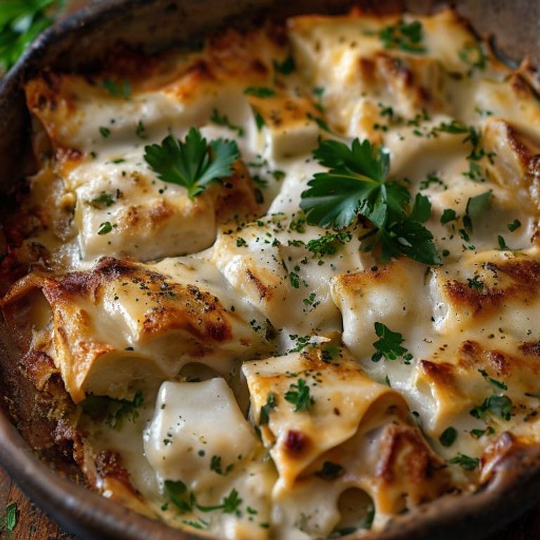 Lasagnes aux fromages fondants