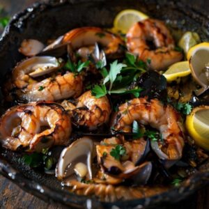 Paella noire