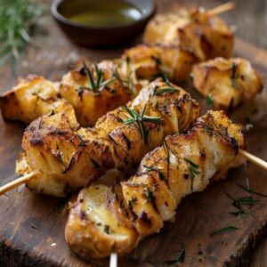 Pain grillé à l'ail et au romarin