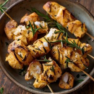 Pain grillé à l'ail et au romarin