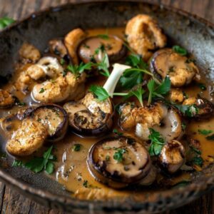 Poêlée de champignons des bois