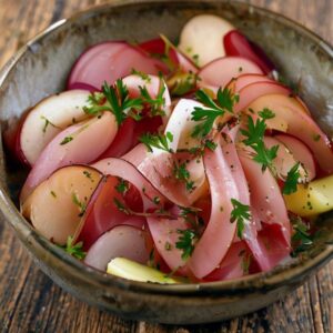 Salade aux deux jambons