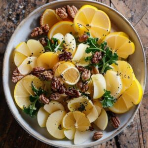 Salade de Poires et Clémentines