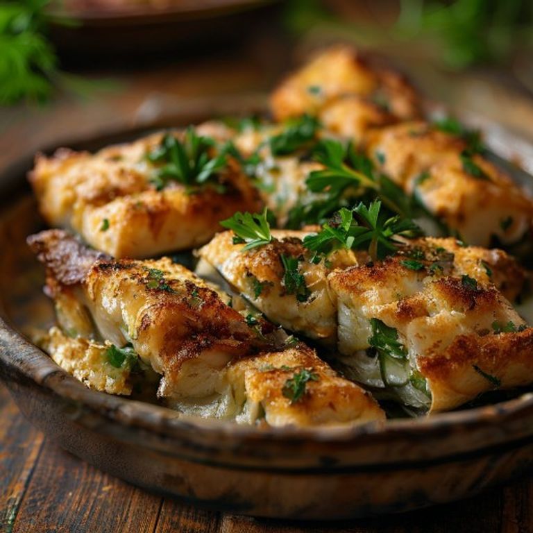 Sardines au four farcies aux épinards