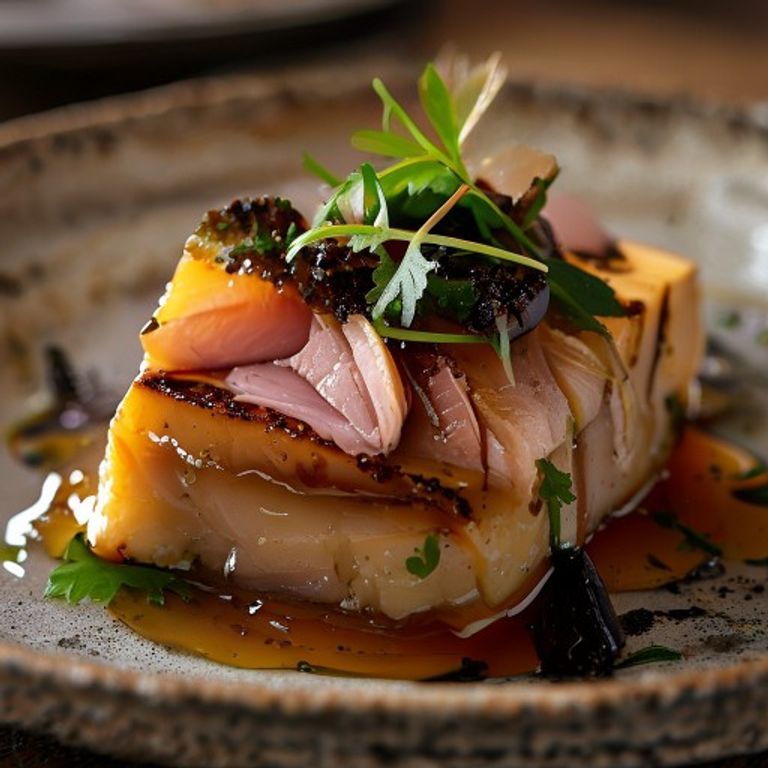 Terrine de gilerlé au foie gras de canard