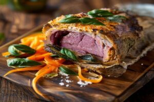 Agneau en croûte de sel
