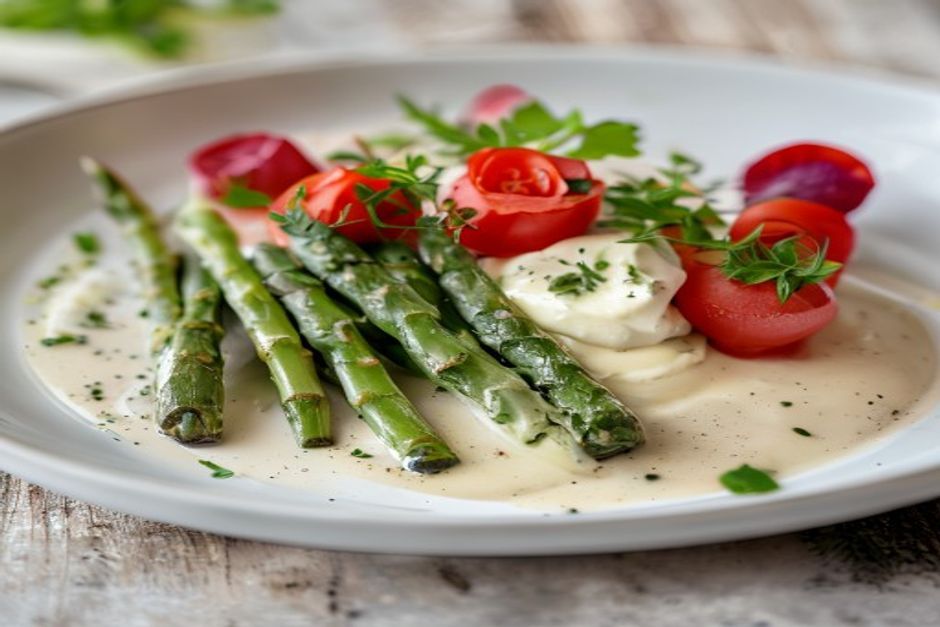 Asperges sauce mousseline