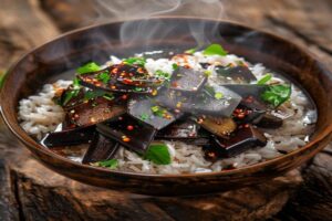 aubergines façon Sichuan
