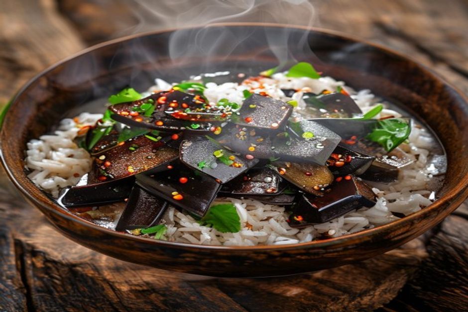 aubergines façon Sichuan