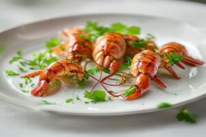 Aumônières de homard