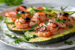 Avocats aux crevettes