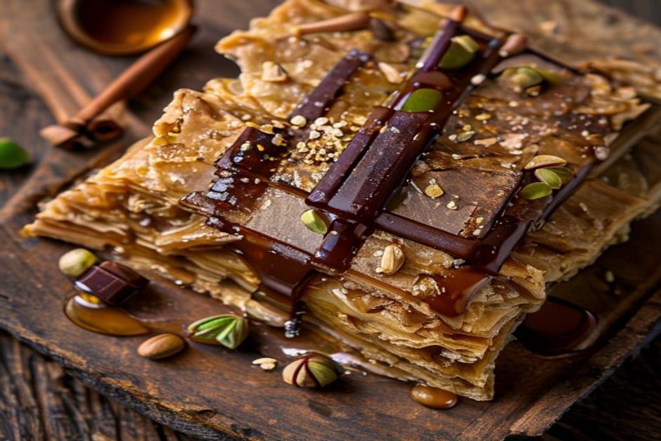 Baklava au chocolat