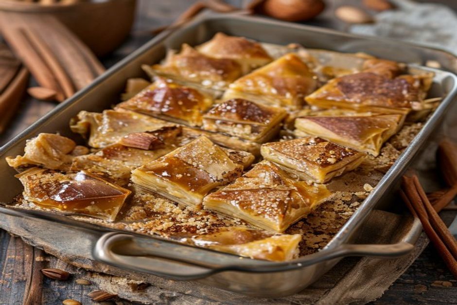 Baklava traditionnel