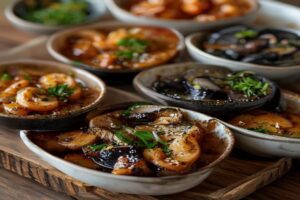 banchan coréen aux pommes de terre confites
