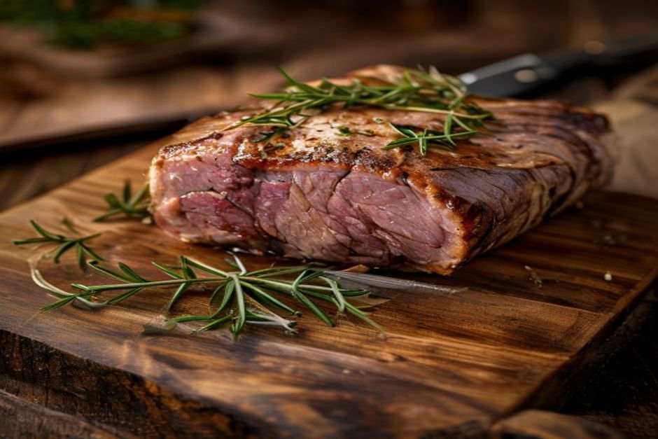barder une pièce de viande