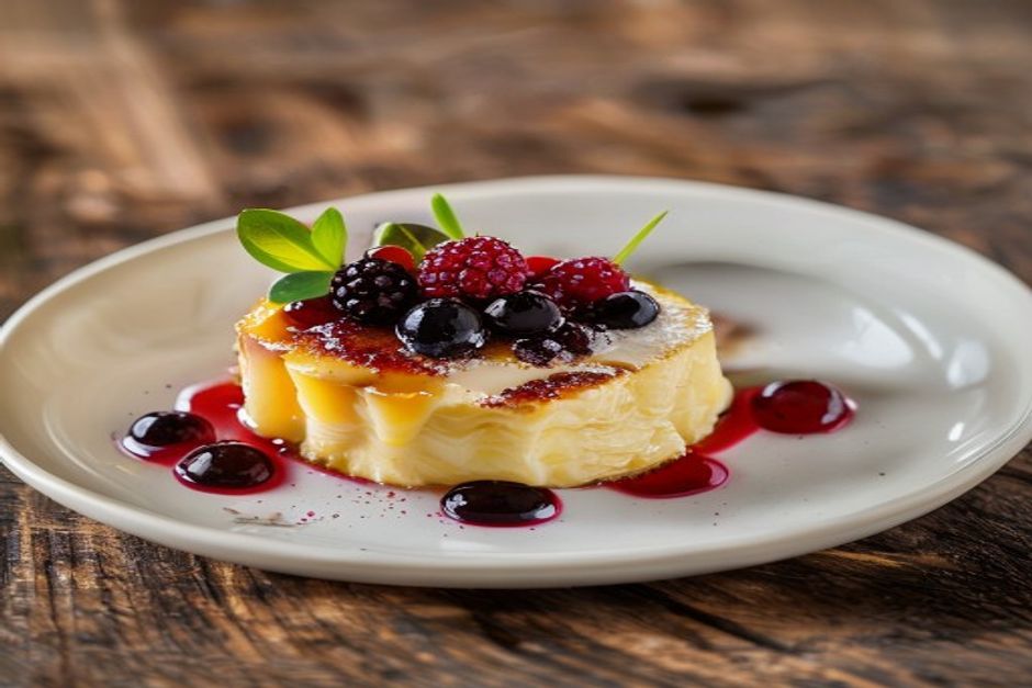 Bavarois aux œufs