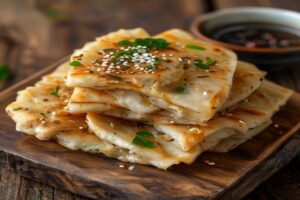bindae-tteok coréen