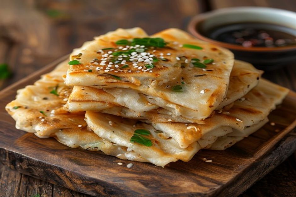 bindae-tteok coréen