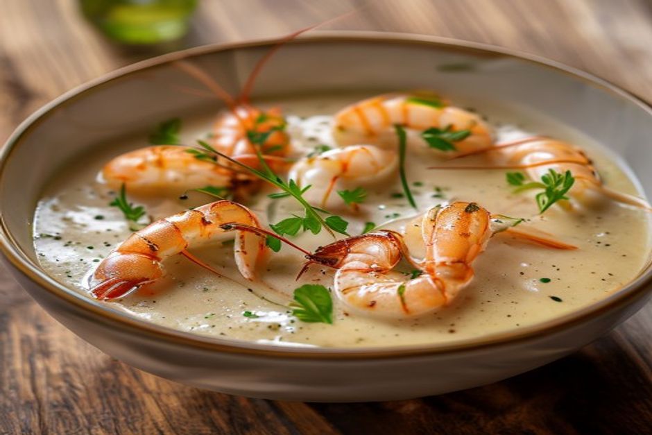Bisque de langoustines
