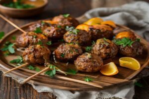 Boulettes sucrées-salées