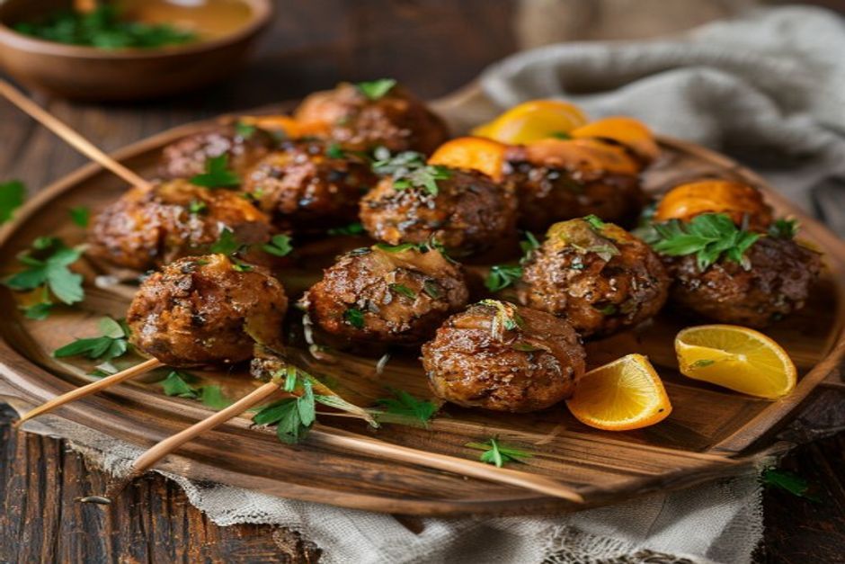 Boulettes sucrées-salées