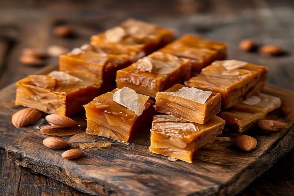 caramel aux amandes