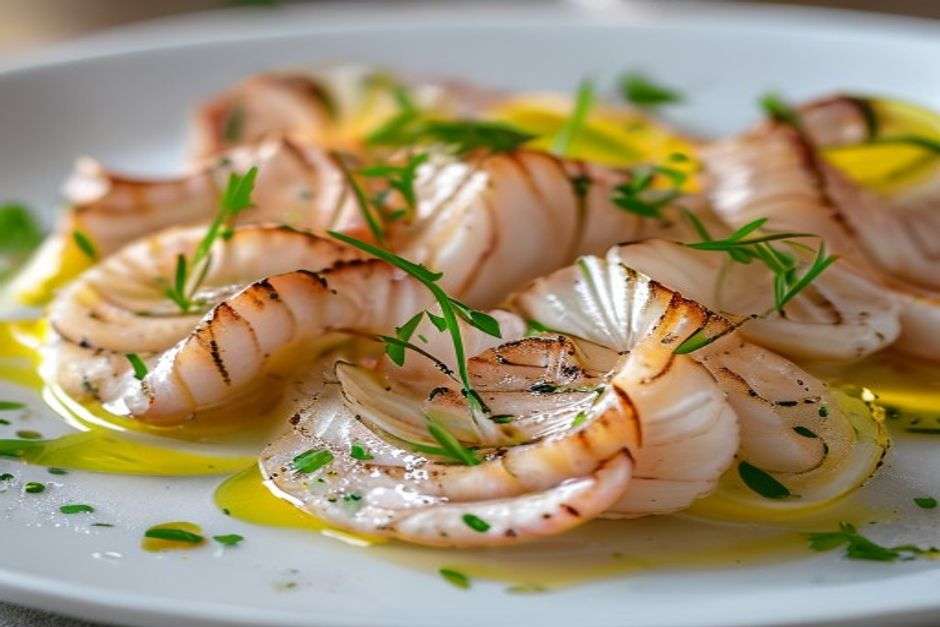 Carpaccio de Saint-Jacques à la vanille