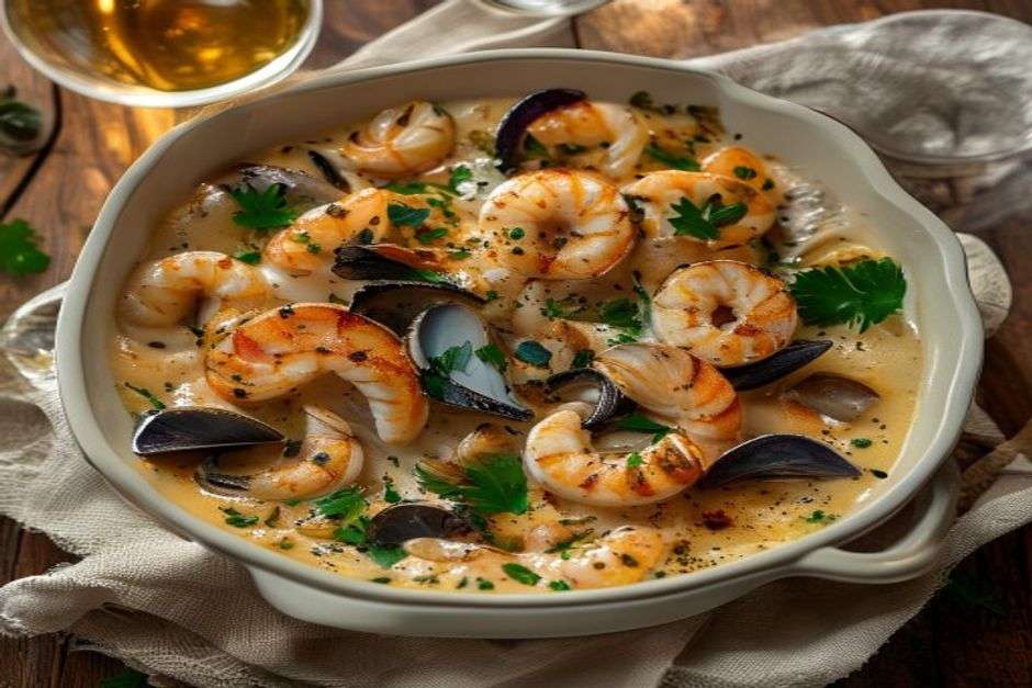 cassolette de fruits de mer au Thermomix