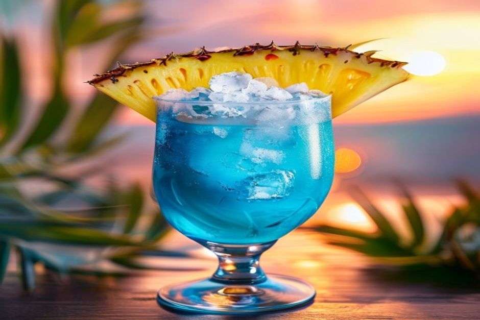 cocktail bleu