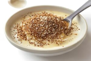 Photo de Crème à la farine de sorgho et graines de sésame