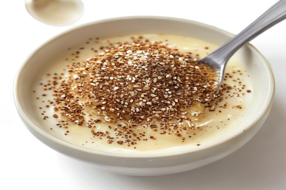 Photo de Crème à la farine de sorgho et graines de sésame