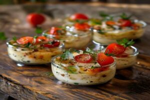 Photo de Crème aux deux tomates