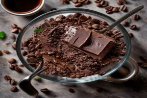 Photo de crème granité au Baileys